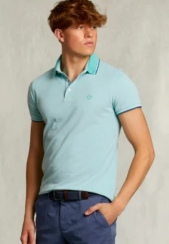 Hot River Woods Custom fit katoenen polo munt -