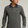 Sale River Woods Custom fit katoenen polo woodstock mix -