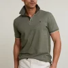 Hot River Woods Custom fit katoenen polo forest mix -