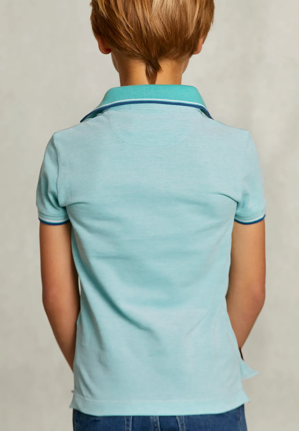 Fashion River Woods Custom fit katoenen polo munt -