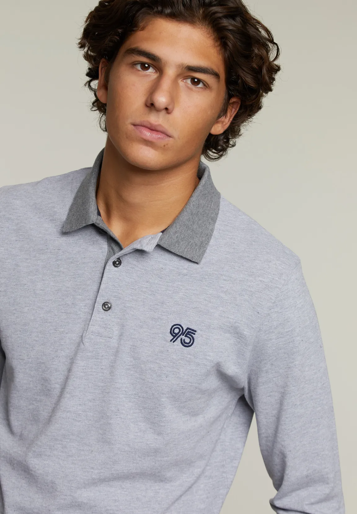 Clearance River Woods Custom fit katoenen polo pinguin mix -