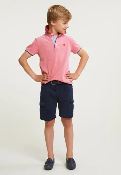Clearance River Woods Custom fit katoenen polo stanford red -