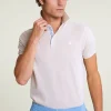 Hot River Woods Custom fit katoenen stretch polo reed mix -