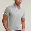 Sale River Woods Custom fit katoen-linnen polo safari mix -