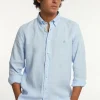 Hot River Woods Custom fit linnen hemd carolina -