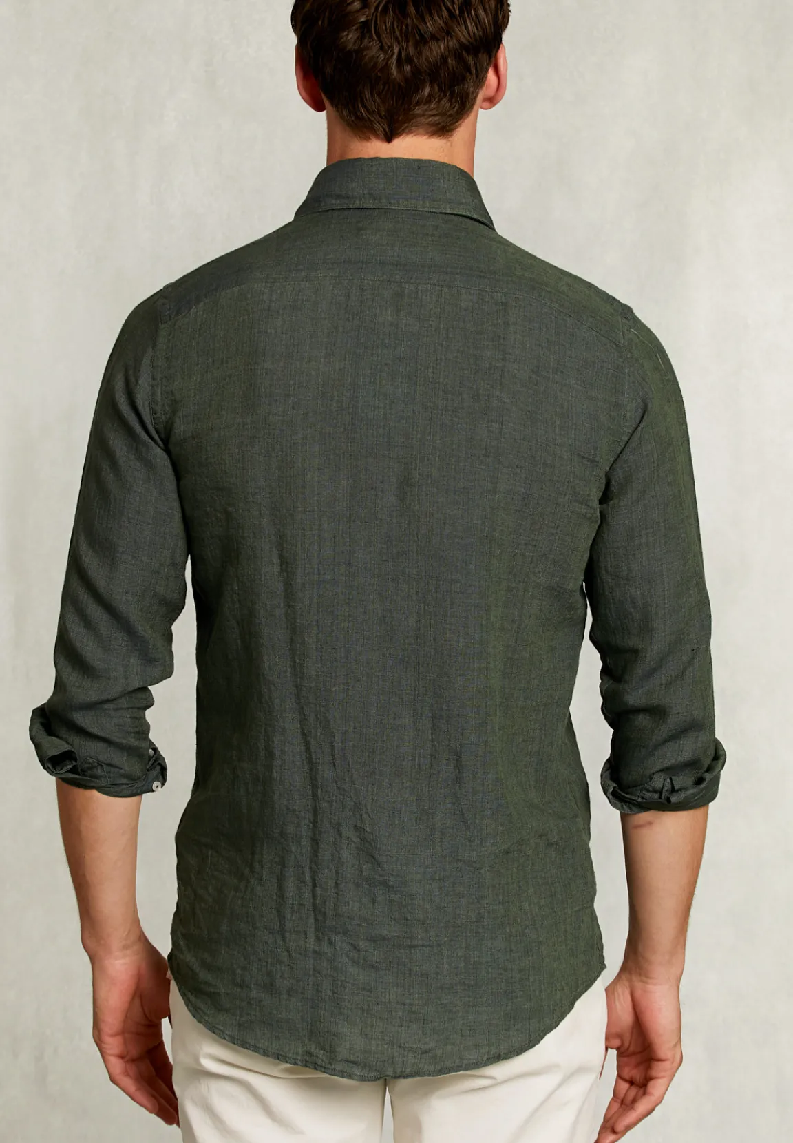 New River Woods Custom fit linnen hemd savanna -