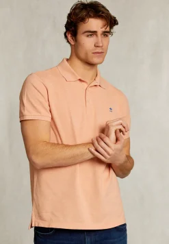 Outlet River Woods Custom fit pima katoen polo tsavo mix -