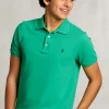 Best River Woods Custom fit pima katoen polo papaya -