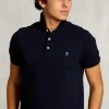 New River Woods Custom fit pima katoen polo navy -