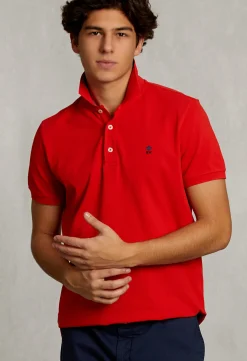 Best River Woods Custom fit pima katoen polo kir royal -
