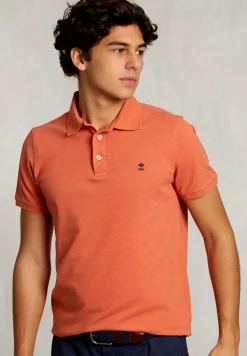 New River Woods Custom fit pima katoen polo serengeti mix -