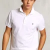 Clearance River Woods Custom fit pima katoen polo wit -