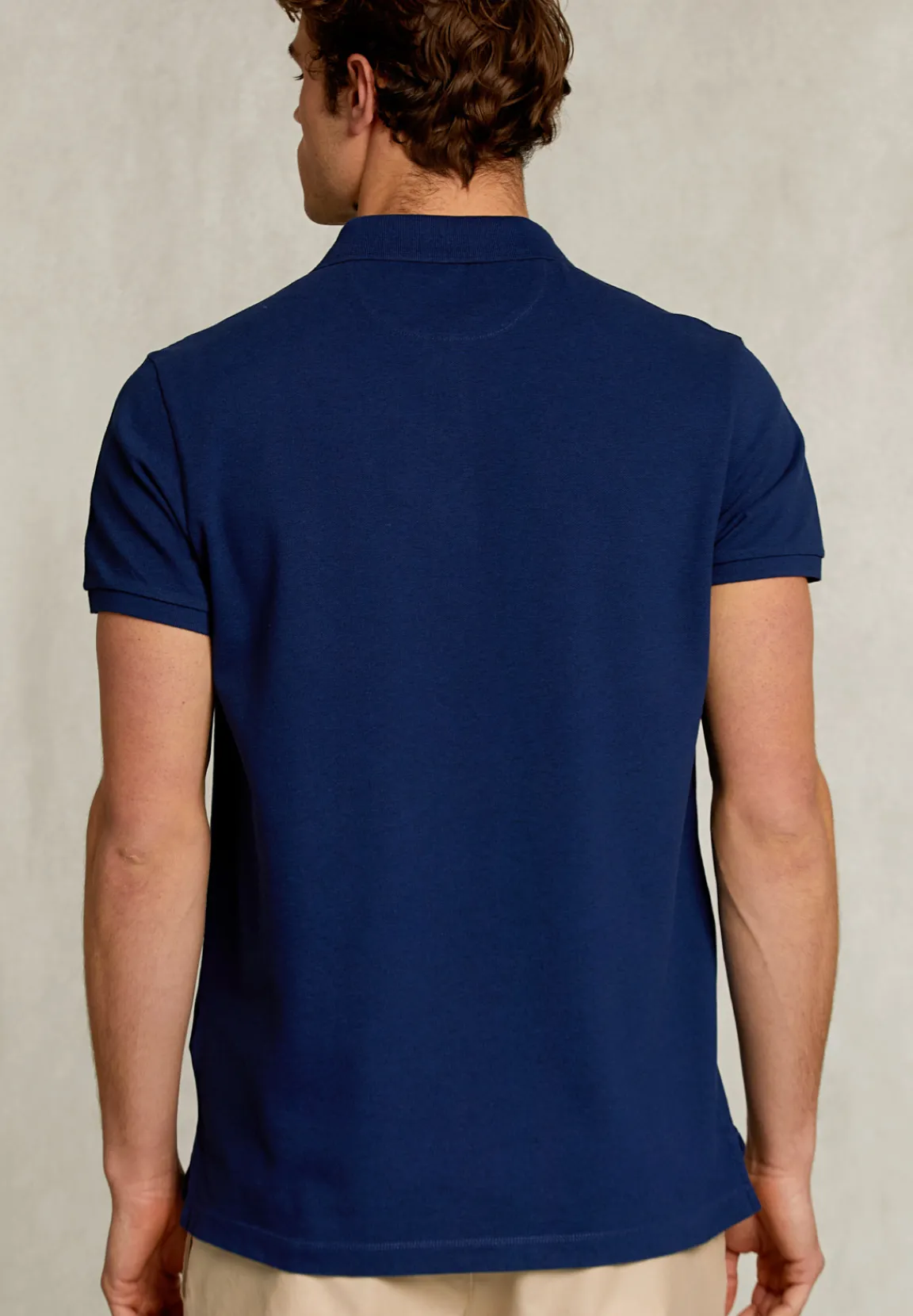 Best River Woods Custom fit pima katoen polo saphire mix -