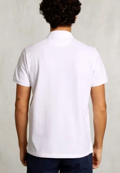 Clearance River Woods Custom fit pima katoen polo wit -