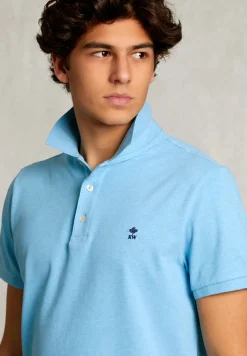Fashion River Woods Custom fit pima katoen polo bora bora mix -