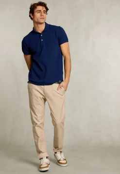 Best River Woods Custom fit pima katoen polo saphire mix -