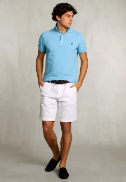 Fashion River Woods Custom fit pima katoen polo bora bora mix -