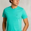 Hot River Woods Custom fit pima katoen T-shirt citrus -