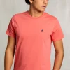 Online River Woods Custom fit pima katoen T-shirt rose -