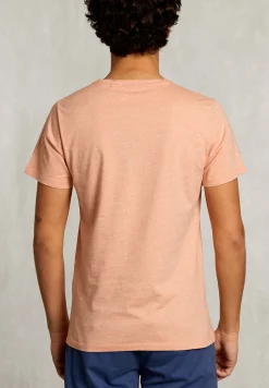 Discount River Woods Custom fit pima katoen T-shirt tsavo mix -