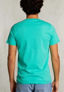 Hot River Woods Custom fit pima katoen T-shirt citrus -
