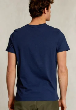 Clearance River Woods Custom fit pima katoen T-shirt zak french dark mix -
