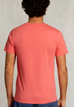 Online River Woods Custom fit pima katoen T-shirt rose -