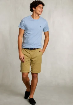Fashion River Woods Custom fit pima katoen T-shirt dk victoria mix -