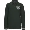 Fashion River Woods Custom fit polo in katoen in groen -