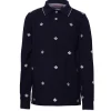 Fashion River Woods Custom fit polo in katoen in blauw -