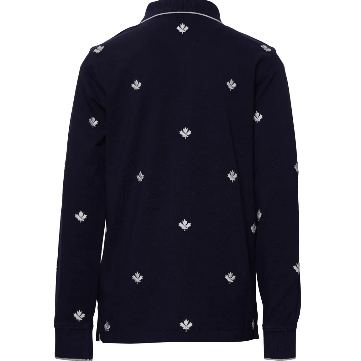 Fashion River Woods Custom fit polo in katoen in blauw -