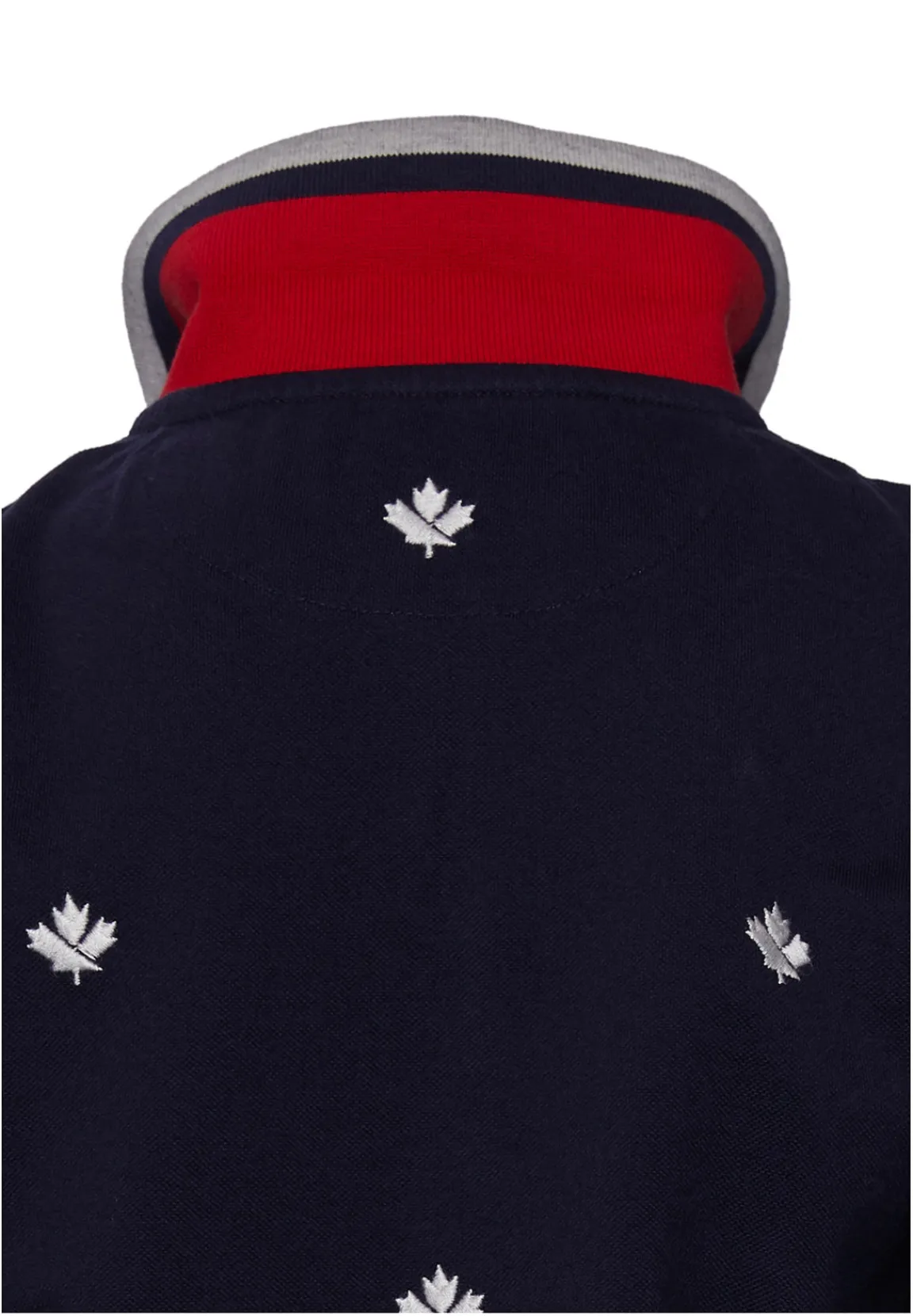 Fashion River Woods Custom fit polo in katoen in blauw -