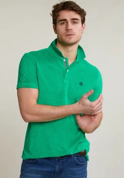 Fashion River Woods Custom fit éponge polo papaya -