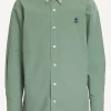 Online River Woods Custom fit popeline hemd safari   green -