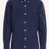Outlet River Woods Custom fit popeline hemd presidential   blue -