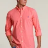 New River Woods Custom fit popeline hemd lt sunset -