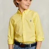 New River Woods Custom fit popeline hemd banana -