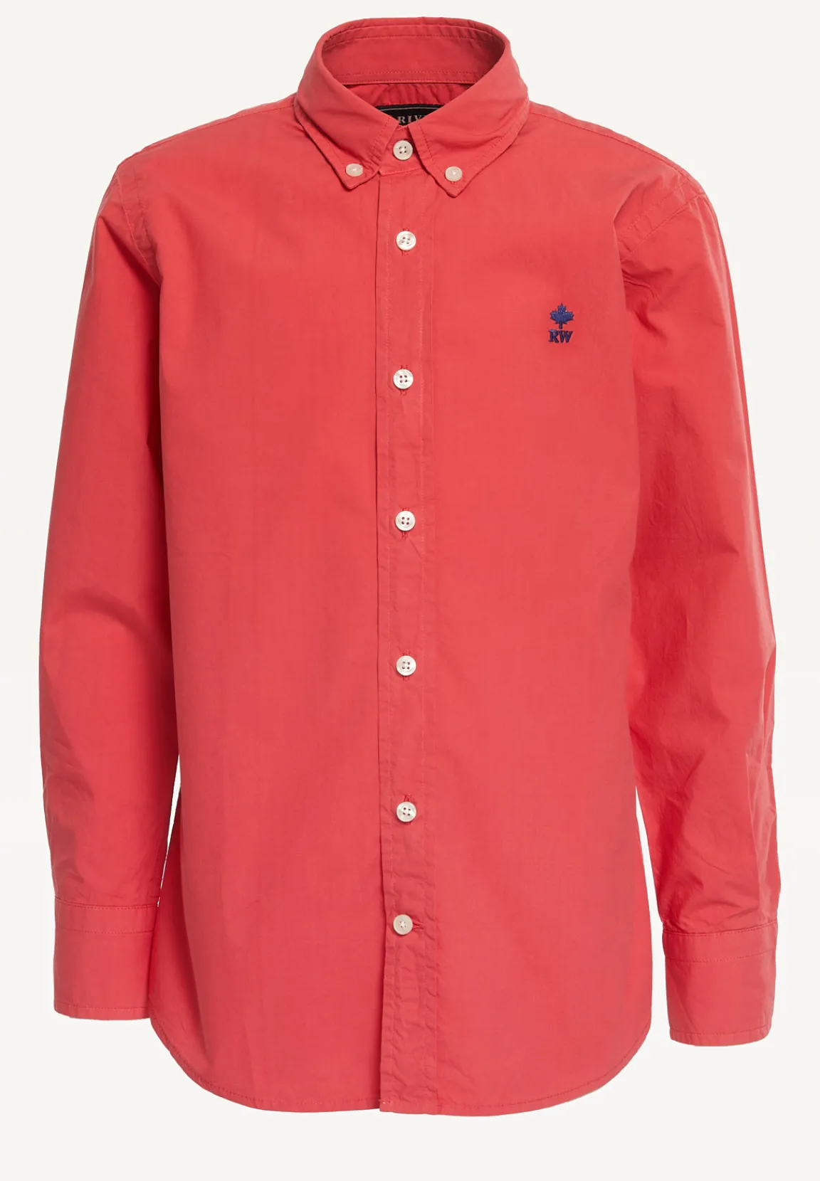 Sale River Woods Custom fit popeline hemd sunset -