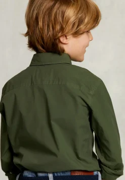 Clearance River Woods Custom fit popeline hemd tea -
