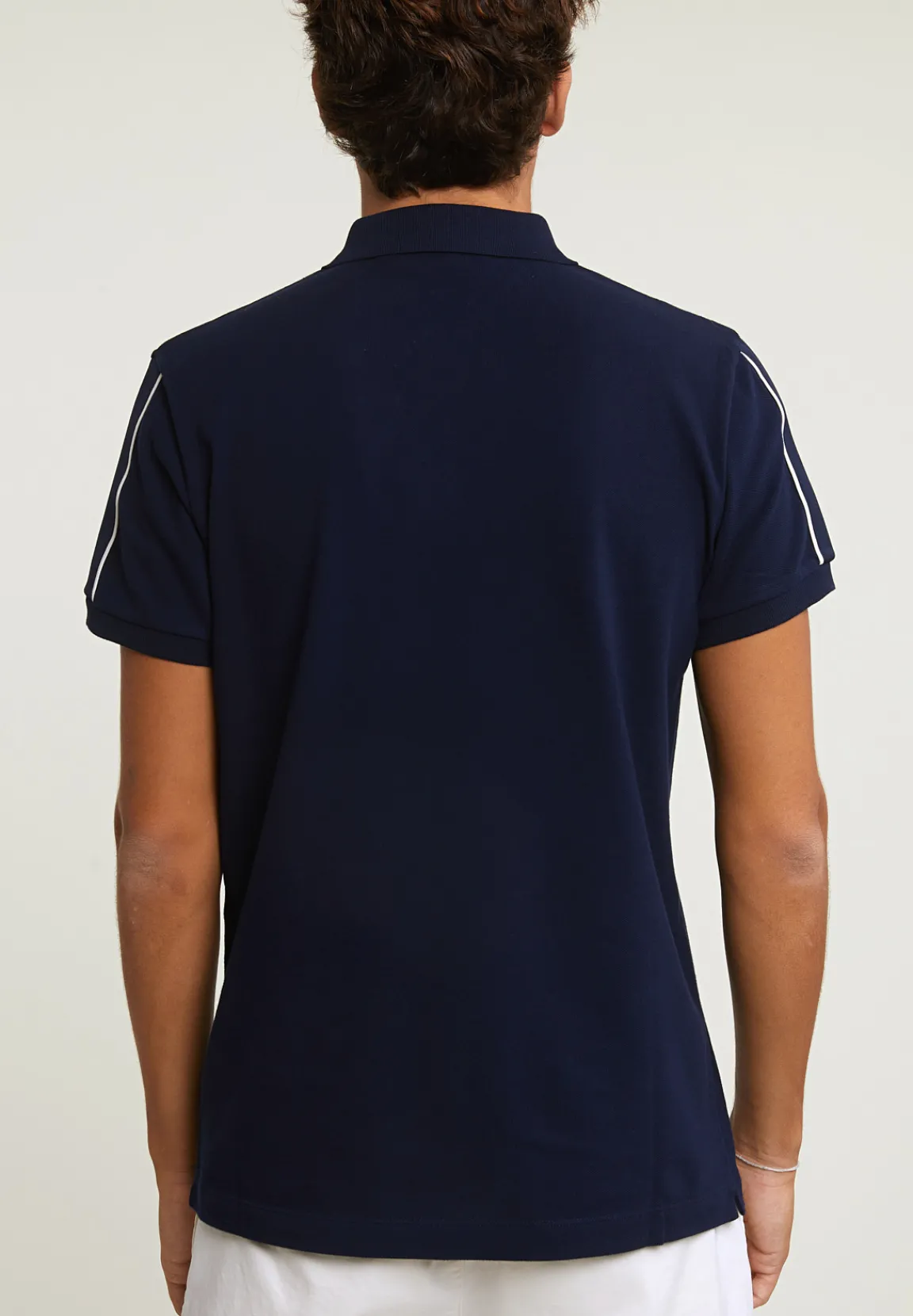 Hot River Woods Custom fit sportieve stretch polo navy -