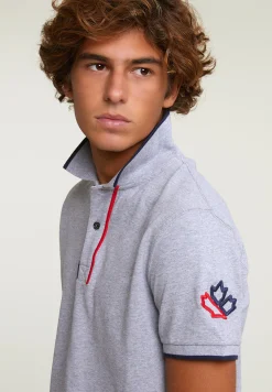 Discount River Woods Custom fit sportieve stretch polo oxford mix -
