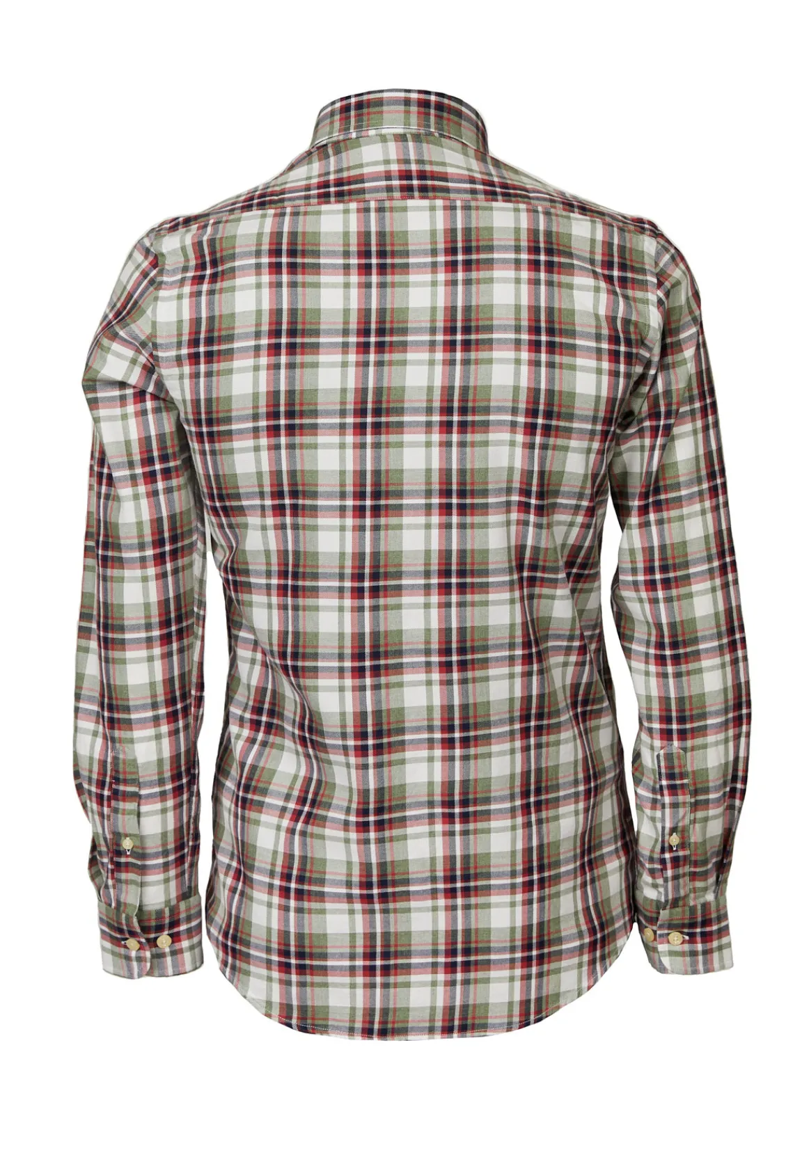 Outlet River Woods Custom fit Wallstreethemd in wit -