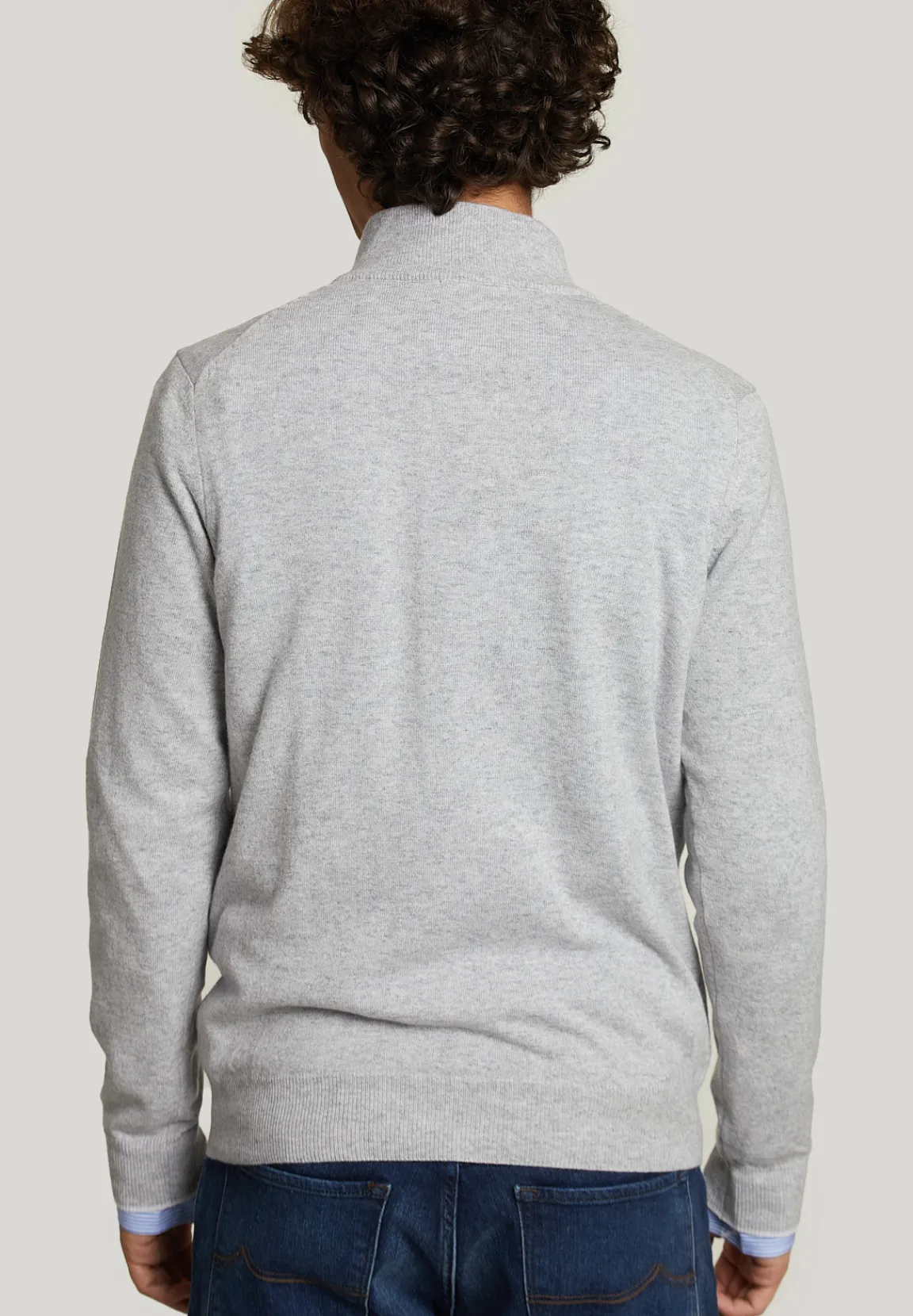 Discount River Woods Custom fit wol-kasjmier trui pinguin mix -