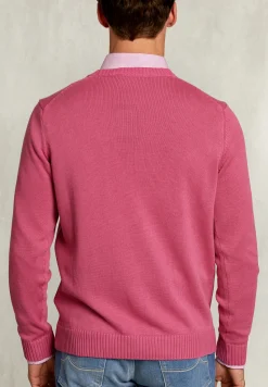 New River Woods Custom fit zachte katoenen trui amaranth -