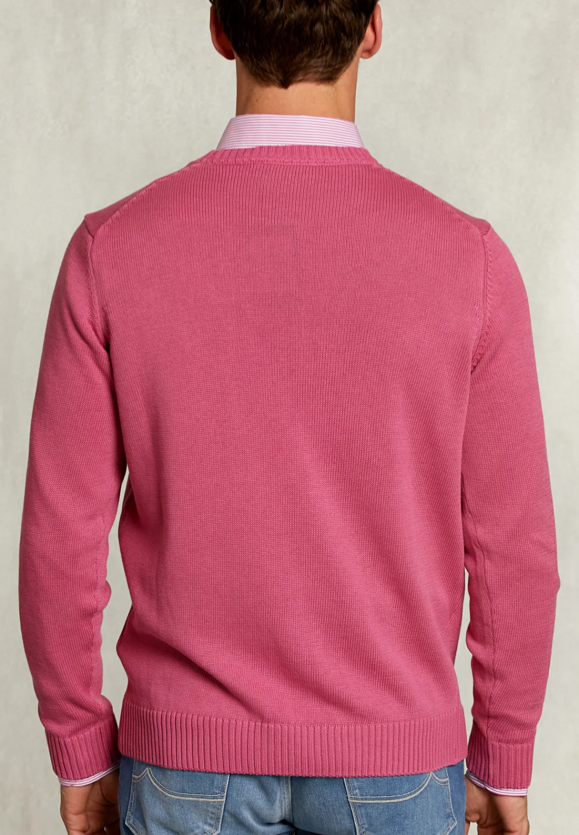 New River Woods Custom fit zachte katoenen trui amaranth -