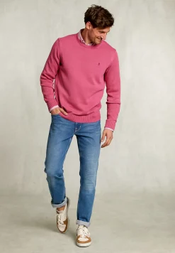 New River Woods Custom fit zachte katoenen trui amaranth -