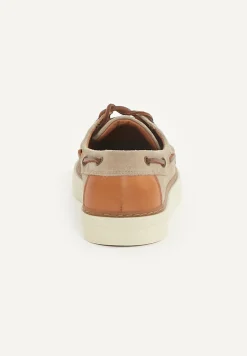 Fashion River Woods Daim bootschoenen met veters beige -