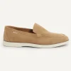 Outlet River Woods Daim loafers beige -