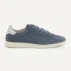 Outlet River Woods Daim sneakers met veters blauw -