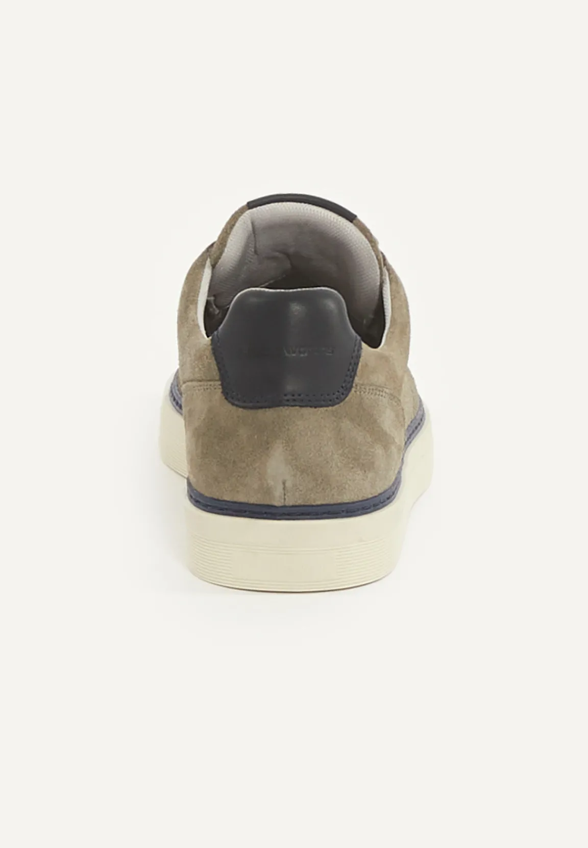 Outlet River Woods Daim sneakers met veters kaki -